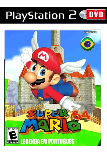 Jogo Super Mário 64 - Playstation 2