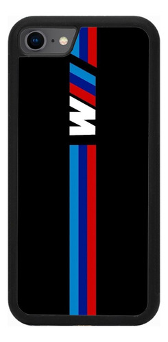 Funda Protector Para Iphone Bmw Series M Logo Lineas Black Iphone Se 2020
