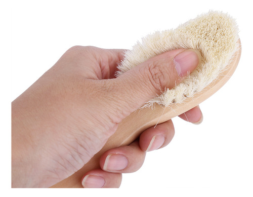 Juego De Cepillos Y Peines De Madera Para Bebés Con Cerdas D