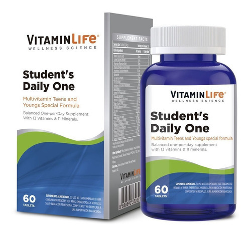 Daily One Student´s (60 Tabletas) Vitamin Life