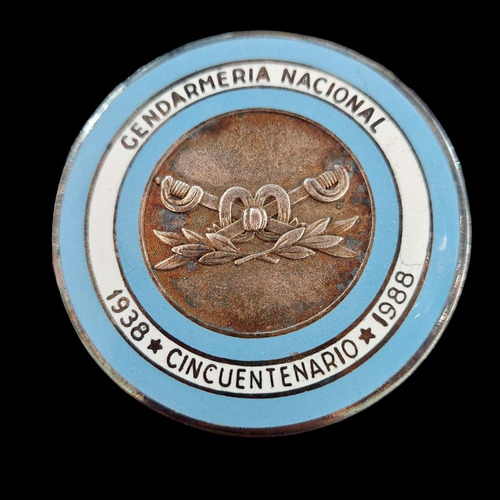 Medalla Gendarmeria Nacional Cincuentenario 65 Mm.  - 217