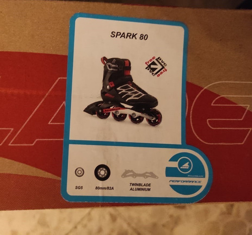Imagen 3 de 5 de Patines En Línea Rollerblade 80mm Size 10 28 Cm Nuevos