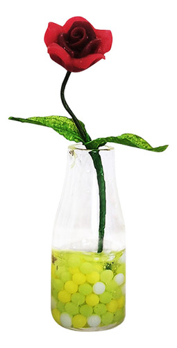 2 Florero Y Jarrón De Casas Pequeñas, Micropaisaje,
