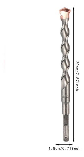 Taladro De Taladro De Taladro De Tungsteno 18x200 Mm