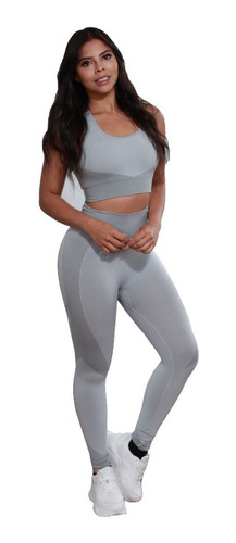 Conjunto Deportivo De Mujer Para Gym Hurlintong Fitness #071