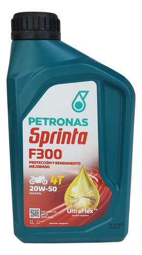 Aceite Petronas Sprinta F 300 20w-50 Mineral X 1 Lt