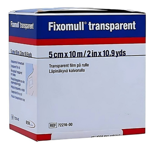 Esparadrapo Fixomull Transparente 5 Cm X 10 Mts ® Bsn