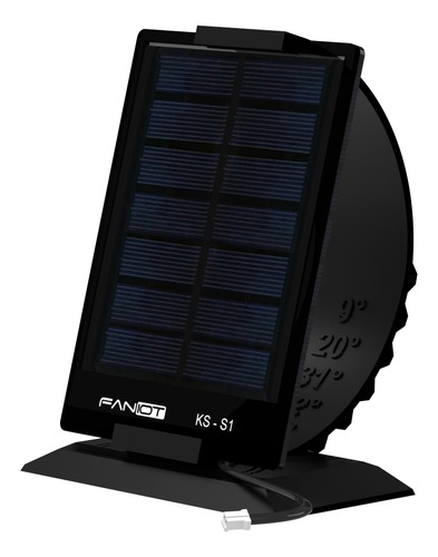Panel Solar 1.3w 5v 110x80mm Ficha De Conexión Y Soporte