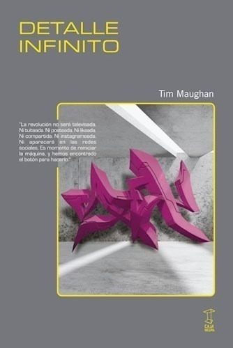 Libro Detalle Infinito - Tim Maughan - Caja Negra - Libro