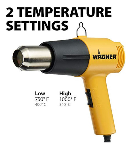 Wagner Power Products 503008 Ht 1000 Pistola De Calor De 1,2