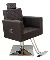 Quadro Decorativo Cadeira Barbeiro Antiga Com moldura 32x44cm