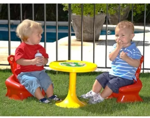 Juego Set De Mesa Y Dos Sillitas Para Niños .rondi.milebu