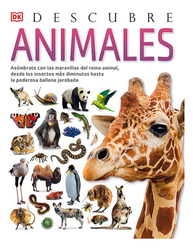 Descubre Animales, De Tom Jackson. Editorial Lu Libreria Universitaria, Tapa Blanda En Español, 2023