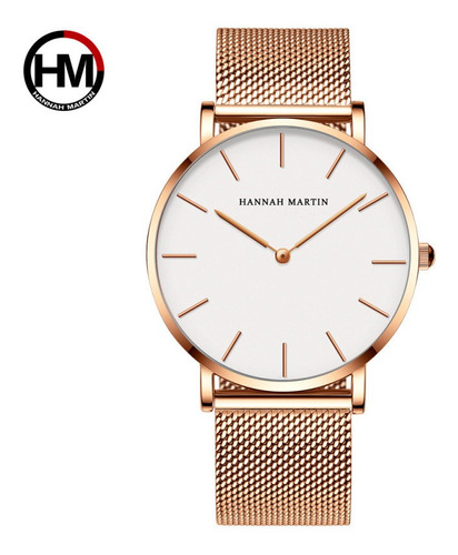 Relojes Analógicos De Cuarzo Hannah Martin Fashion