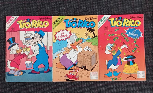 Imagen 3 de 5 de Tio Rico Walt Disney Abril Cinco Varios Numeros