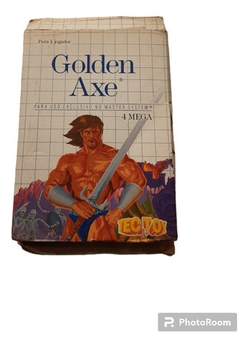 Golden Axe Com Caixa - Master System 6 (Usado)