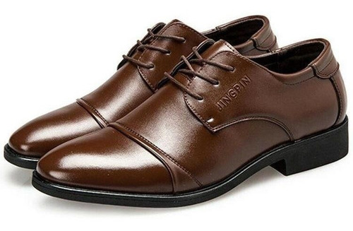 Zapatos De Cuero Sintético Para Hombre Italiano Elegante Bod