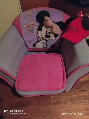 Minnie Sillón Juguete Enorme Disney Colección Importado 