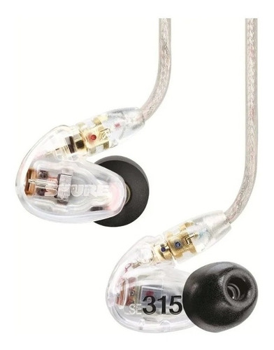 Auriculares In Ear Shure Se315 Intraural Profesional 2 Vias