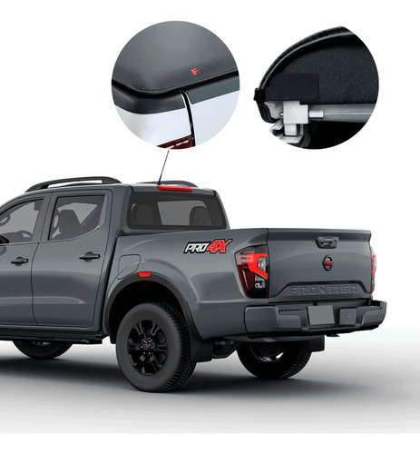 Lona Fiat Nissan Frontier 2022 A 2023 Cabine Dupla Force