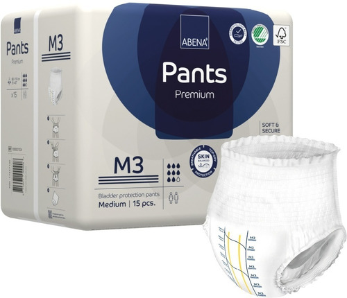 Pañal Calzón Abena Pants M3, (ex Abriflex M3 41085)