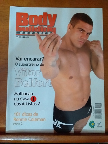 Revista - Body Building - Vitor Belfort Nº52
