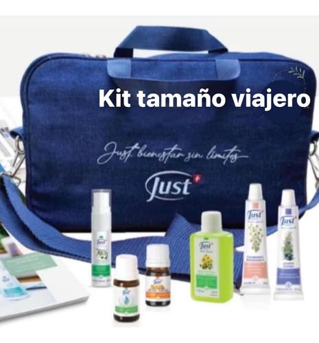 Kit Just Tamaño Viajero 6 Productos + Maletín Oleo31 Eucasol