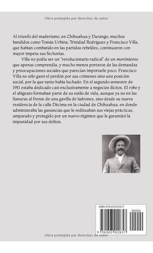 Bandoleros Y Rebeldes. Las Correrias De Francisco.., De Mendoza, Reidezel. Editorial Independently Published En Español