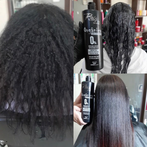 Imagem 6 de 8 de Alisamento Americano Tróia Hair Organica + 5 Em 1 Qatar 3x1