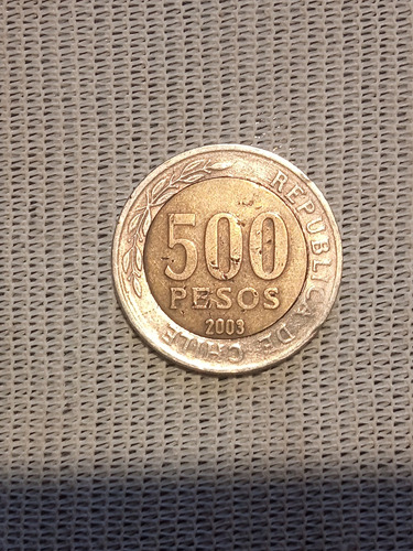 Moneda De 500 Pesos 