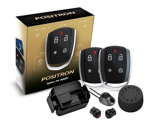 Kit Vidro Elétrico Gol G1, Alarme Positron Px360bt E Travas