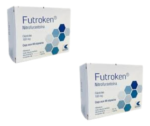 Futroken (nitrofurantoina) Pack De 2 Pzs. De 100mg C/u Kener