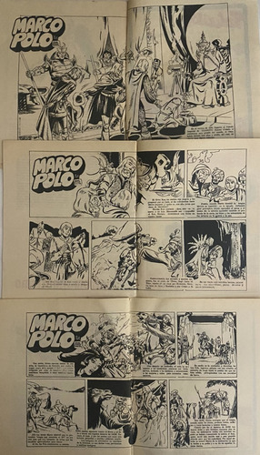 Historietas 3 Eduardo Barreto, Marco Polo, 1977 9ex6