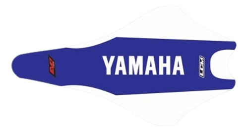 Funda Asiento Yamaha Azul Blanco Letra Blanca Yfz 450r Lcm