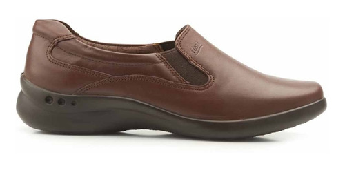 Zapato Mujer Flexi 48301 Moka Flat Agarre Ancho Adaptable