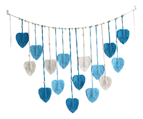 Tapiz Bohemio De Macramé Tejido Para Colgar En La Pared,