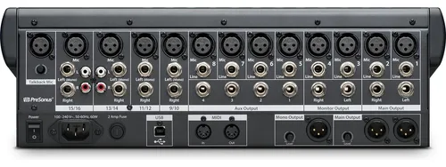 【希少USBモデル】PreSonus StudioLive 16.0.2 USB Misturador Digital Usb Presonus Studiolive 16.0.2 127v