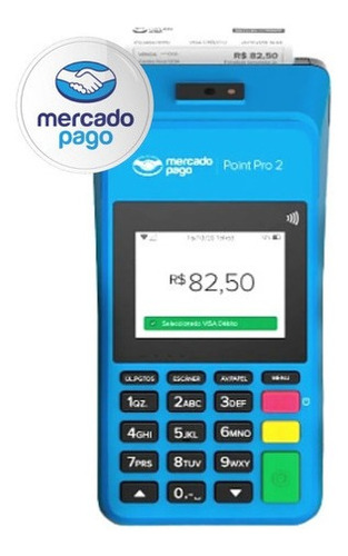 Imagem 1 de 8 de Máquina Point Pro - Maquininha De Passar Cartão Mercado Pago