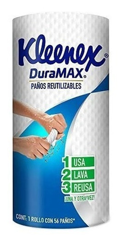 Kleenex Servitoalla Dura Max 1 Rollo 56 Paños Reutilizable