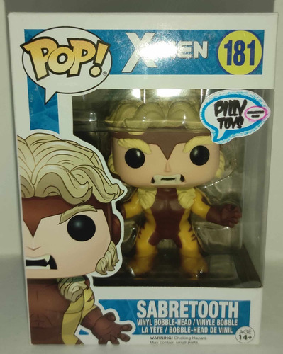 Funko Pop! #181 X-men Sabretooth Bobble-head