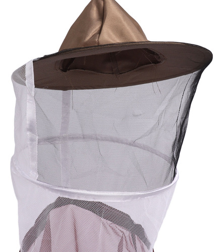 Sombrero De Apicultor De Nailon Con Protector Solar Y Malla