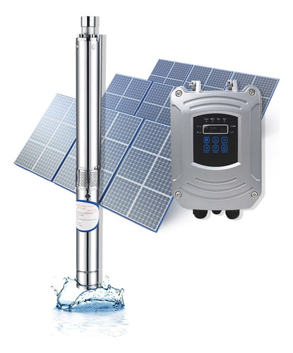 Dc 48v 750w Bomba Sumergible Solar De 2 Pulgadas Bomba