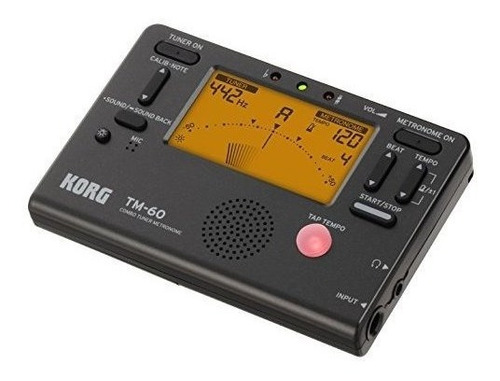 Imagen 2 de 2 de Metronomo Sintonizador Korg Tm60bk Negro