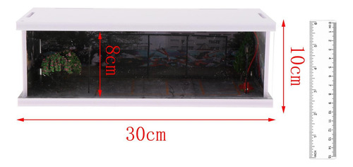 Contenedor De Vitrina De Garaje A Escala 1/64 Con Estilo C