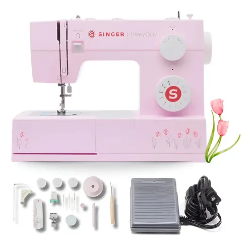 Máquina De Costura Singer Facilita Pro 4411 Rosa-claro | MercadoLivre