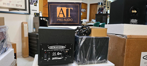 Auratone 5c Super Sound Cube Active Black Monitor Ativo Par