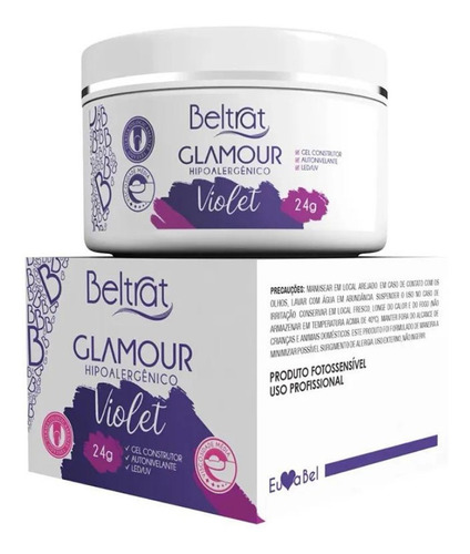 Gel Glamour Violet 24g - Beltrat