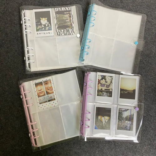 Carpeta A5 Pulgadas Transparente Para Photocards