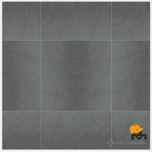 Porcelanato San Lorenzo Basalt Antracite Semipul 57.7x57.7 1