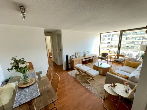 Oferta - Excelente Departamento Amoblado En Las Condes
